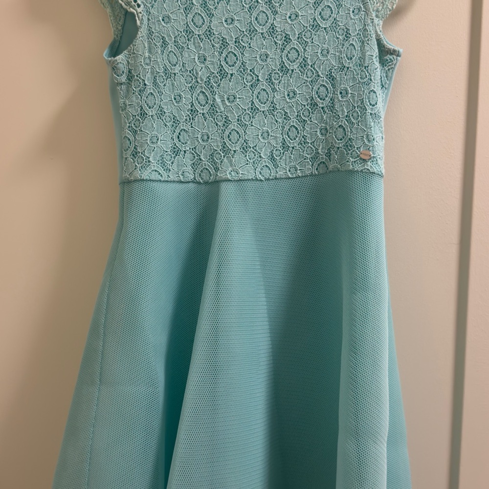 Guess Aqua Lace Kids Dress